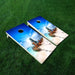 Kayak Beach Cornhole Boards Wraps (Set of 2)