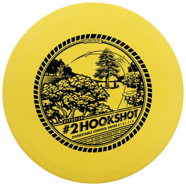 Golf Disc Lightning Sure Grip #2 Hookshot Fairway Driver Golf Disc