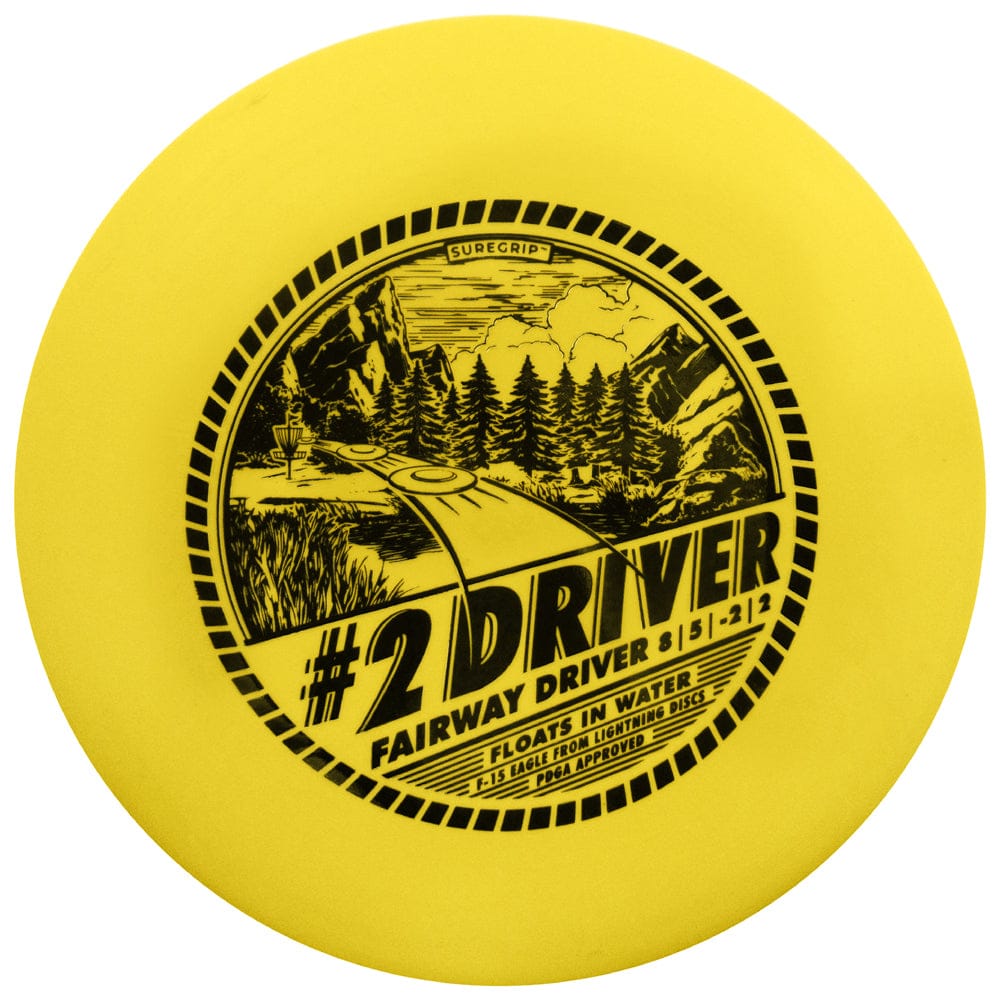 Golf Disc Lightning Sure Grip #2 Driver Fairway Driver Golf Disc