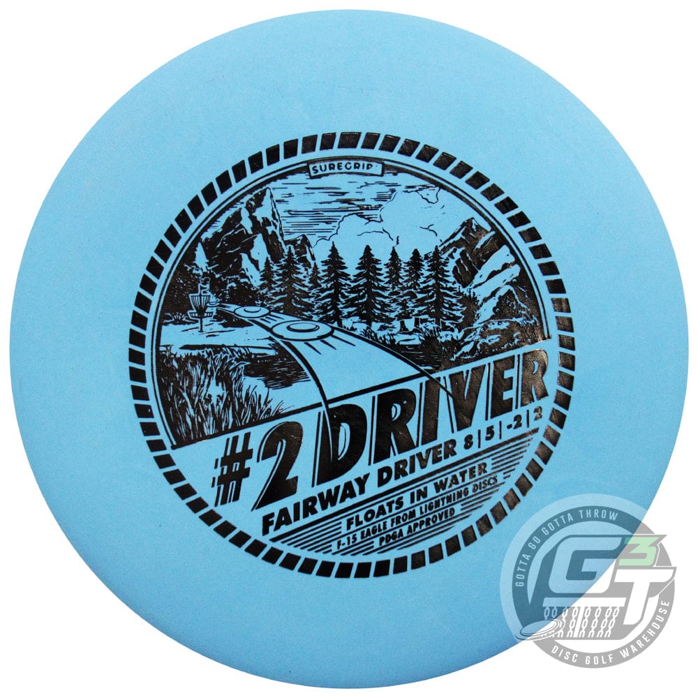 Golf Disc Lightning Ultra Soft Sure Grip #2 Driver Fairway Driver Golf Disc