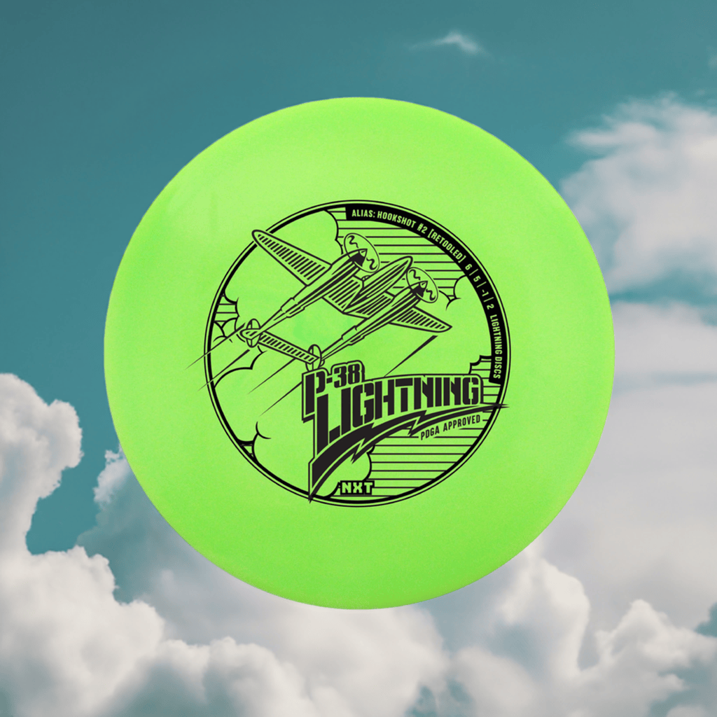 Golf Disc Lightning NXT P-38 #2 Hookshot Fairway Driver Golf Disc