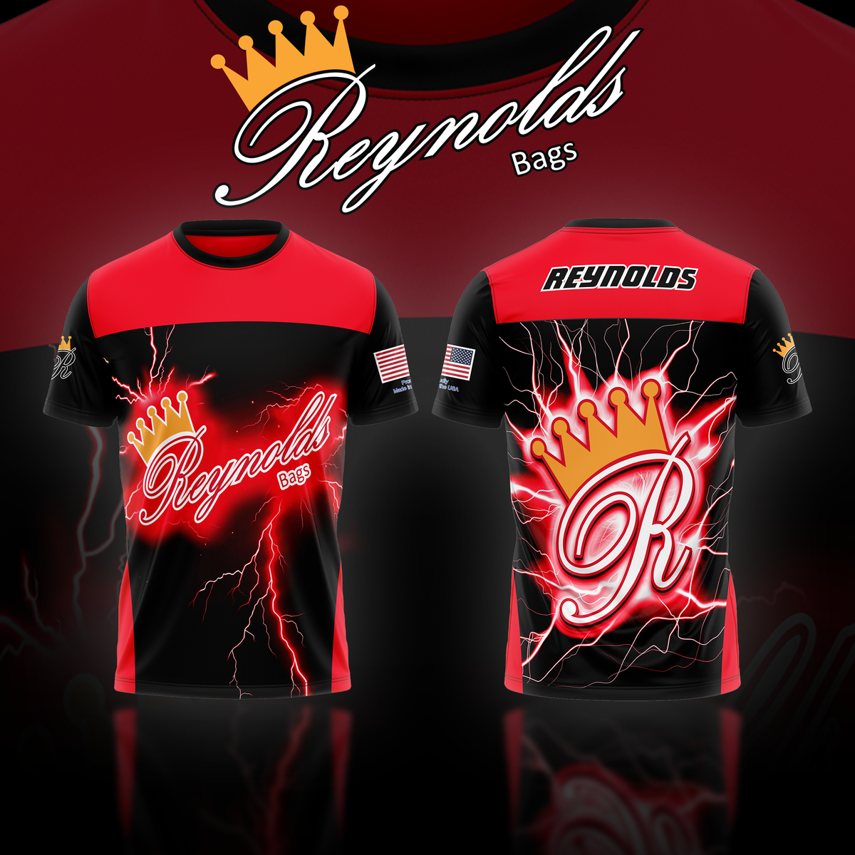 Reynolds Jerseys - Lightning Storm