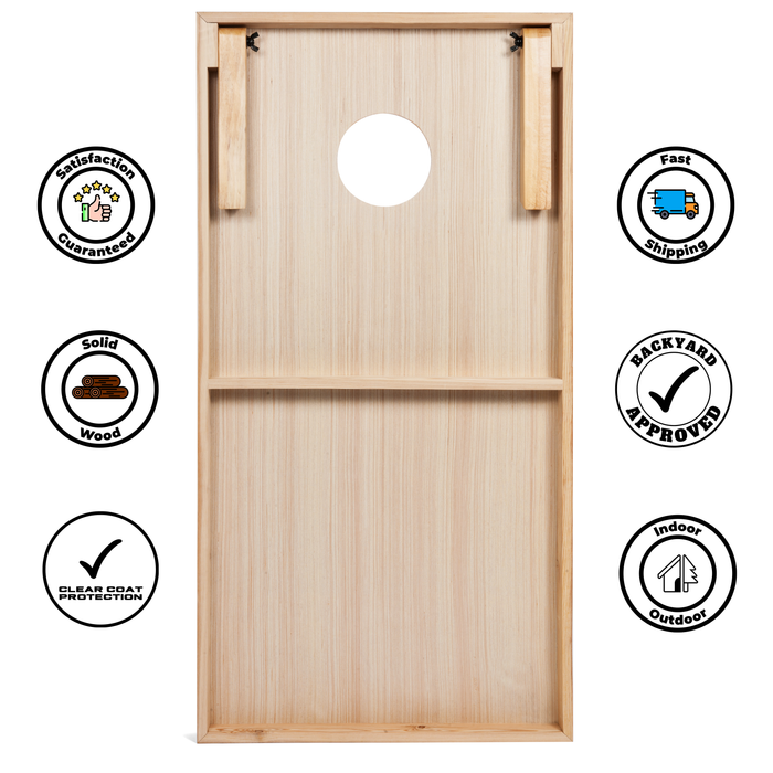 World Series of Cornhole Recreational Cornhole Set - Capitol Reef National Park Daytime Boards with Red and Royal Blue Bags