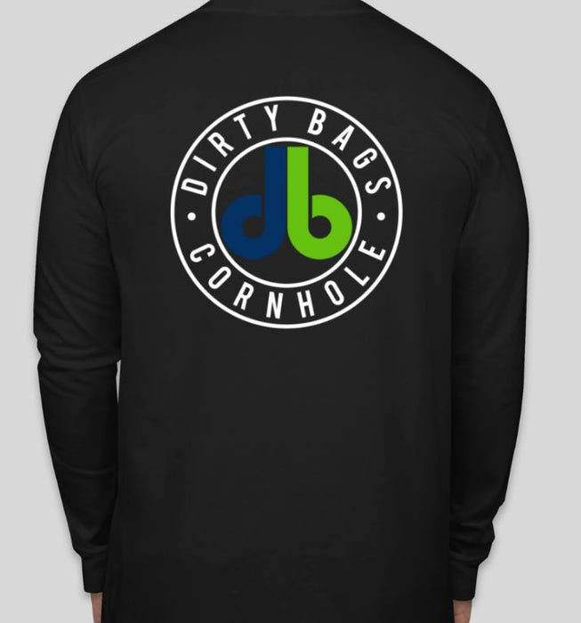 Long Sleeve Shirt with db logo - Black