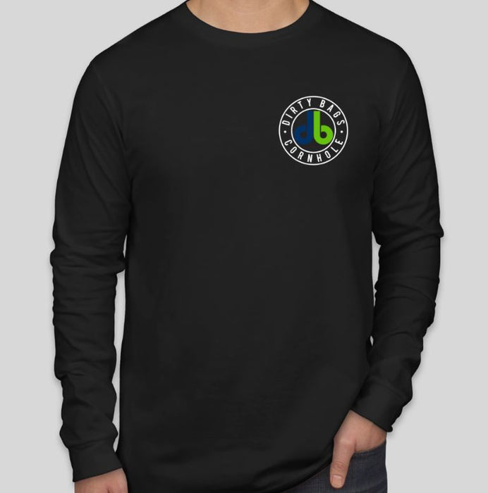 Long Sleeve Shirt with db logo - Black