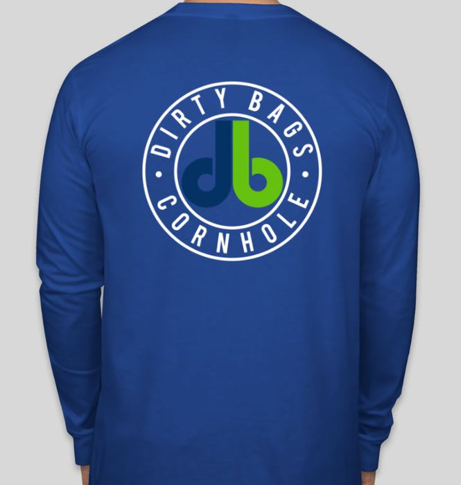 Long Sleeve Shirt with db logo - Royal