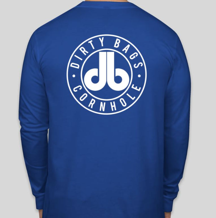 Long Sleeve Shirt with db logo - Royal