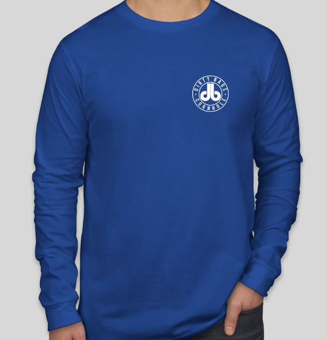 Long Sleeve Shirt with db logo - Royal