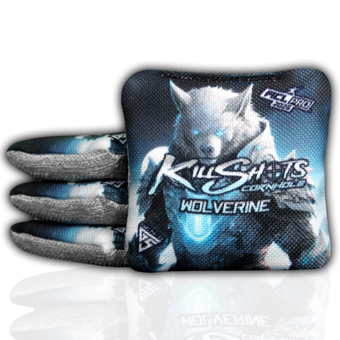 Killshots Cornhole | Wolverine Series | Limited Designs | 2025 ACL Pro Cornhole Bags