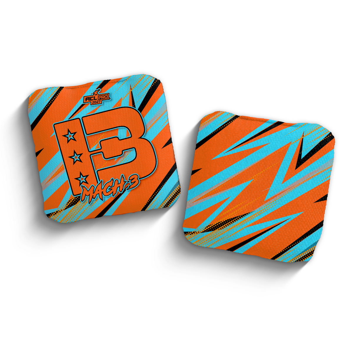 2027 Brotherhood Cornhole Mach 3 Chaos Edition ACL Pro Stamped Cornhole Bags