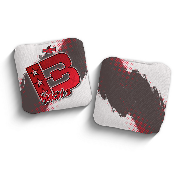2027 Brotherhood Cornhole Mach 3 Grunge Gradient Edition ACL Pro Stamped Cornhole Bags