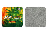 Bags 420 Rasta Swir / Yes (+$15) Killshots Cornhole | 357mag Series | Limited Designs | 2025 ACL Pro Cornhole Bags