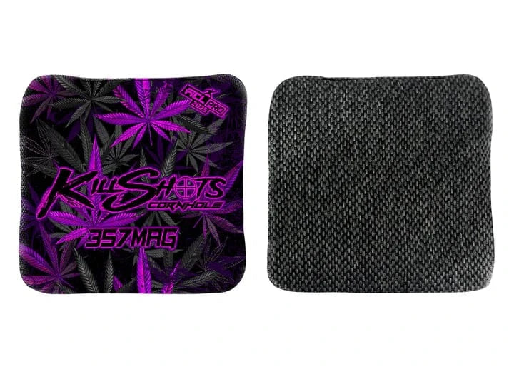 Bags 420 Haze / Yes (+$15) Killshots Cornhole | 357mag Series | Limited Designs | 2025 ACL Pro Cornhole Bags