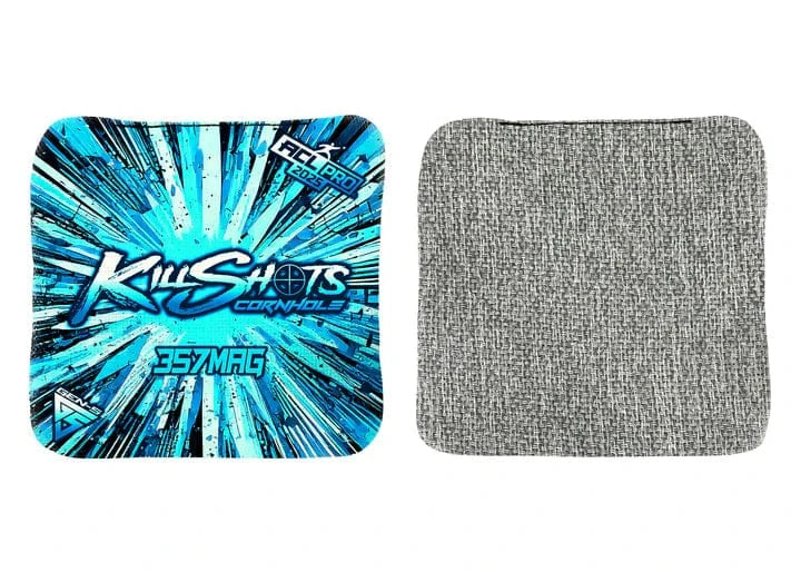 Bags Breakout Blue / Yes (+$15) Killshots Cornhole | 357mag Series | Limited Designs | 2025 ACL Pro Cornhole Bags