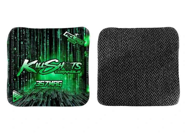 Bags Matrix / Yes (+$15) Killshots Cornhole | 357mag Series | Limited Designs | 2025 ACL Pro Cornhole Bags