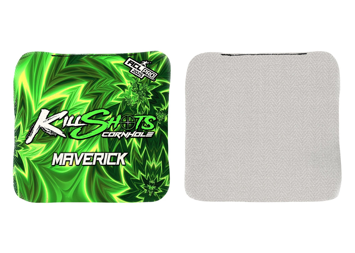 Bags 420 Abstract Killshots Cornhole | Maverick Series | Limited Edition | 2025 ACL Pro Cornhole Bags