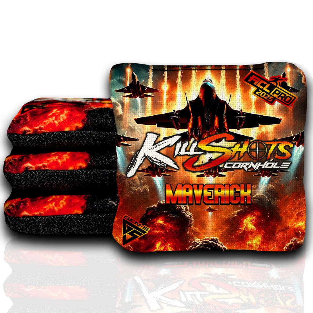 Bags Firestorm Killshots Cornhole | Maverick Series | Limited Edition | 2025 ACL Pro Cornhole Bags