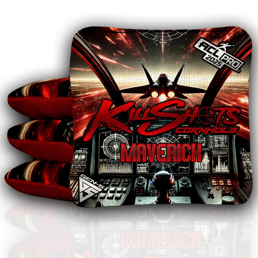 Bags Airborne Killshots Cornhole | Maverick Series | Limited Edition | 2025 ACL Pro Cornhole Bags