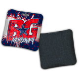 2027 BG Multiple Bag Models - "BROKEN HEX" - ACL Comp Stamped Cornhole Bags - SET OF 4 BAGS
