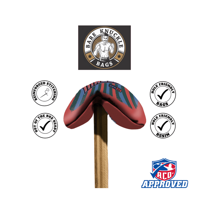 Bare Knuckle Bags - ACO Approved - The Mauler - Generation 2 - Pro Cornhole Bags