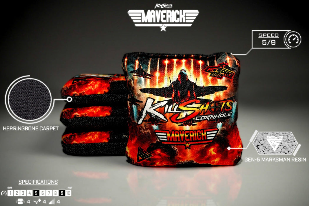 Killshots Cornhole | Maverick Series | Limited Edition | 2025 ACL Pro Cornhole Bags
