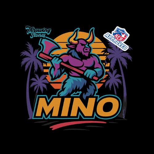 Throwing Stones Minotaur Cornhole Bags – Set of 4