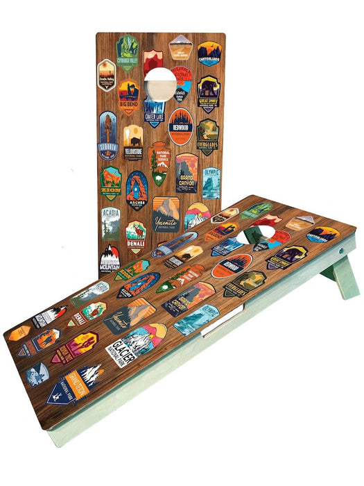 cornhole boards National Parks Cornhole Set