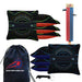 Blue Green Tech Cornhole Bags