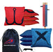 Red Blue Hooks Cornhole Bags