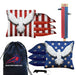 Bird Flag White Cornhole Bags