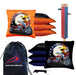 Motorcycle Bald Eagle Cornhole Bags