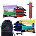Green Blue Surfer Beach Cornhole Bags