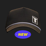 Pickleball Hat Black w/rope (New) Thrive Elite Tour Hat