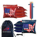 Tournament USA Map Cornhole Bags - Set of 8