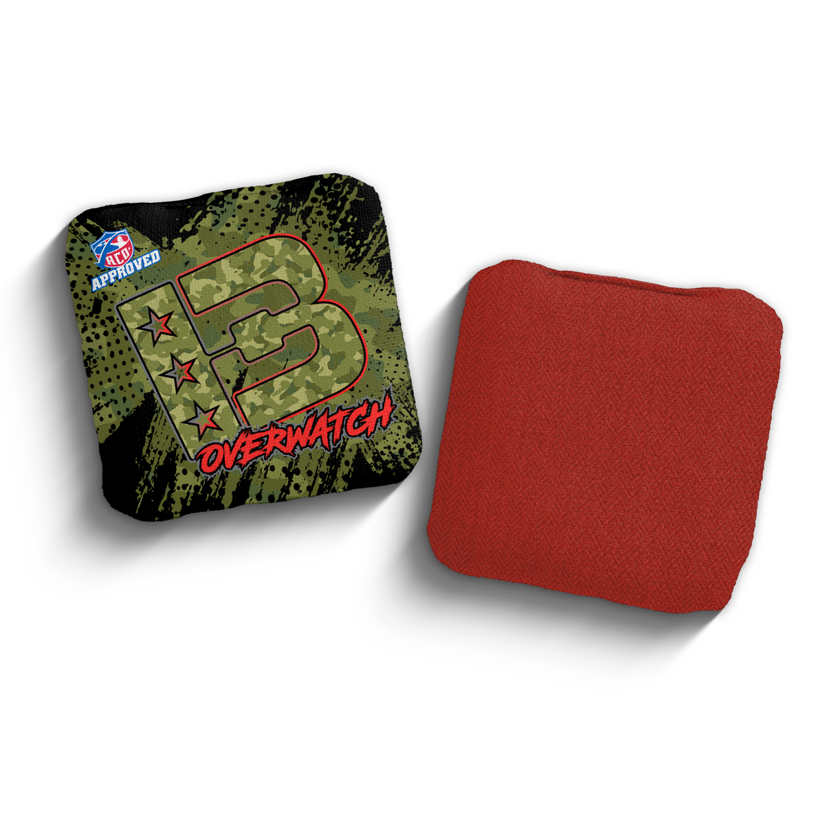 2027 Brotherhood Cornhole Overwatch Camo Edition ACO Stamped Cornhole Bags