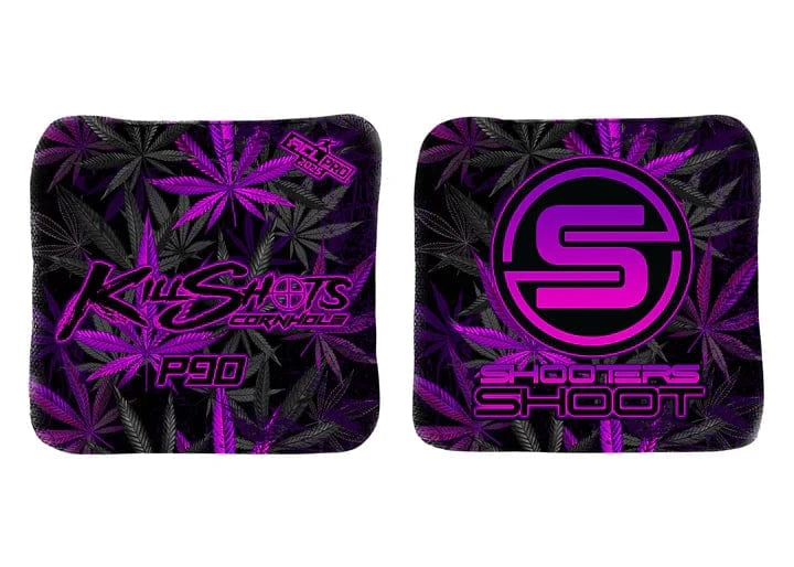 Bags 420 Haze / Yes (+$15) Killshots Cornhole | P90 Series | Limited Designs | 2025 ACL Pro Cornhole Bags