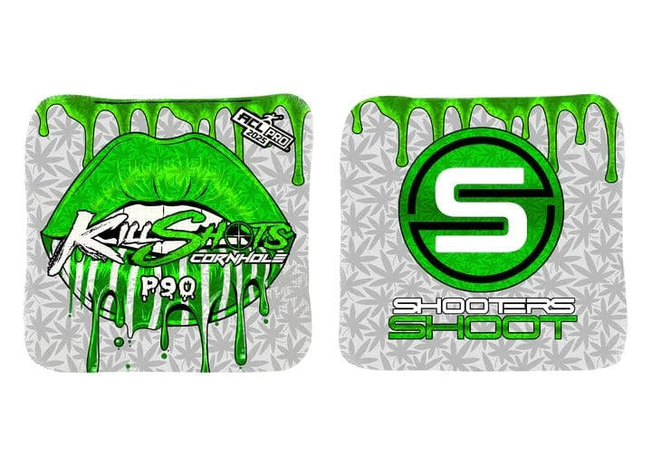 Bags 420 Lips / Yes (+$15) Killshots Cornhole | P90 Series | Limited Designs | 2025 ACL Pro Cornhole Bags