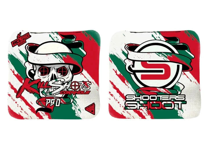 Bags CDM Skull / Yes (+$15) Killshots Cornhole | P90 Series | Limited Designs | 2025 ACL Pro Cornhole Bags