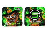 Bags SINISTER SHAMROCK / Yes (+$15) Killshots Cornhole | P90 Series | Limited Designs | 2025 ACL Pro Cornhole Bags