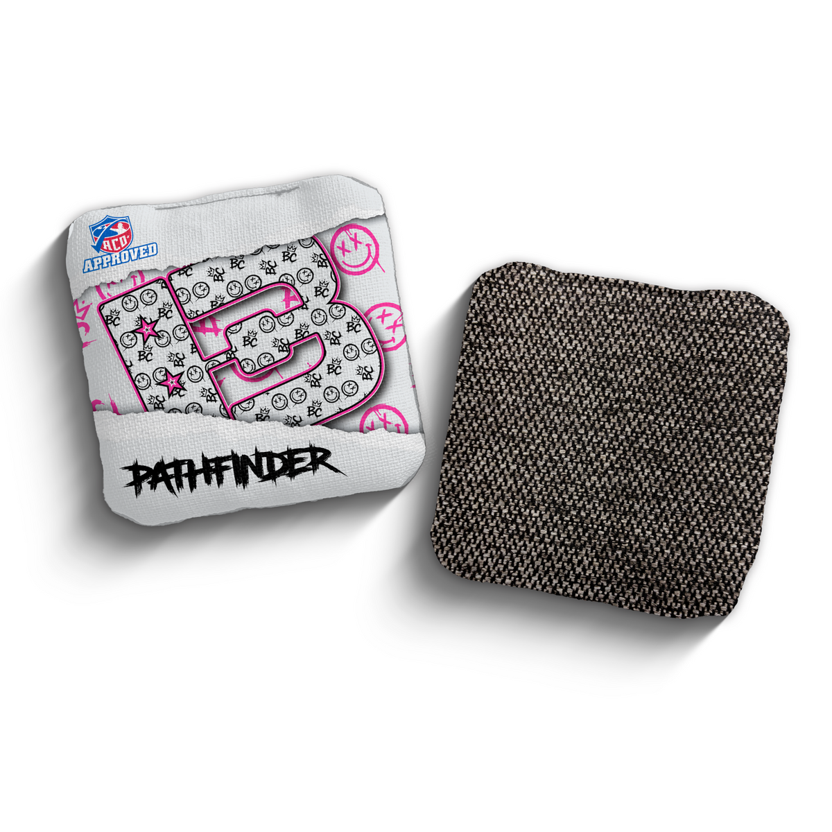 2027 Brotherhood Cornhole Pathfinder Torn Smiles Edition ACO Stamped Cornhole Bags