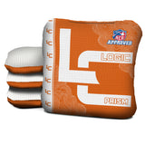 Contour Orange Cornhole Bags - Multiple Series - Set of 4
