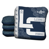 Contour Marine White Cornhole Bags - Multiple Series - Set of 4