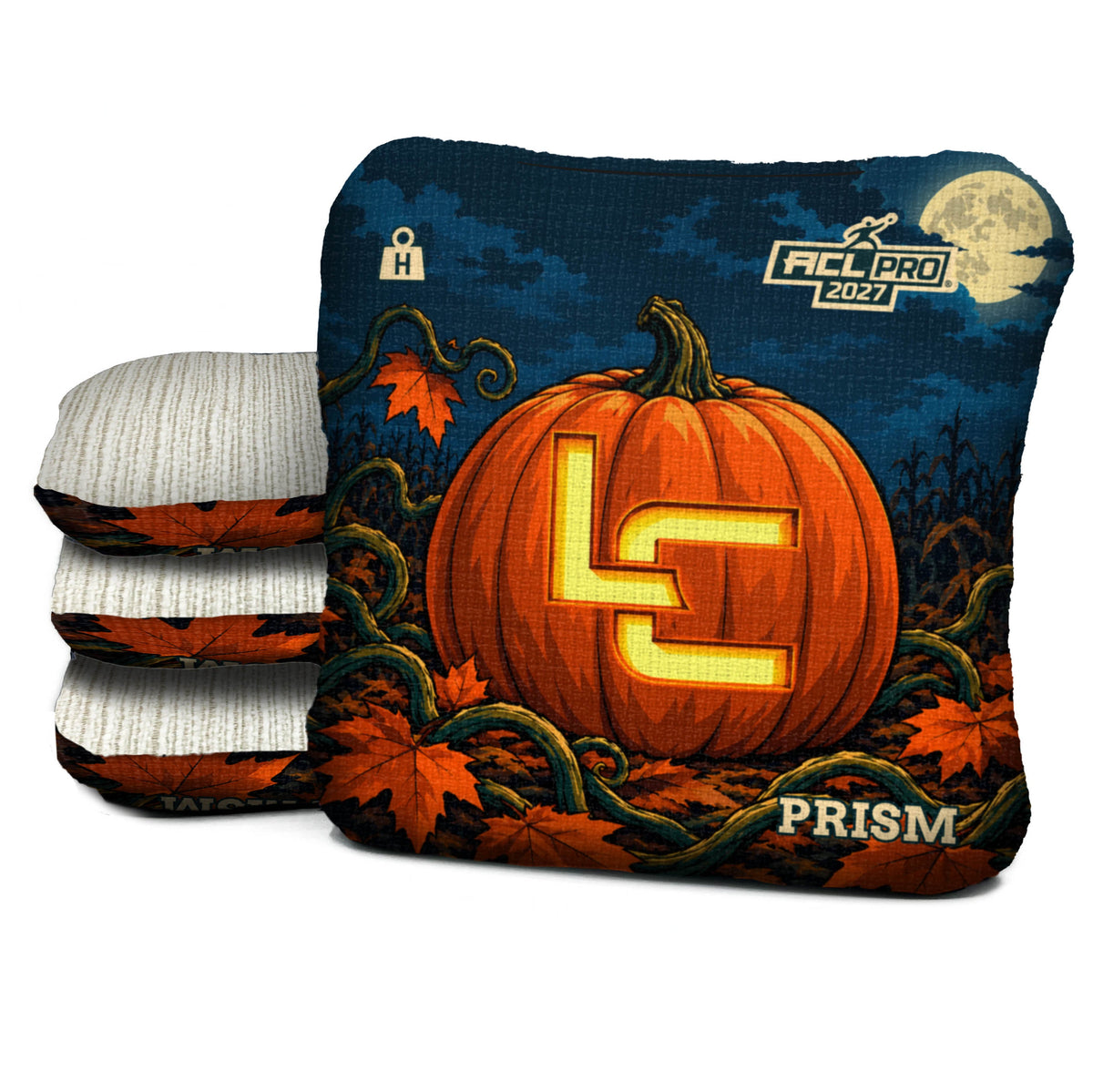 Carved LC - Halloween Cornhole Bags - Multiple Bag Series - Set of 4