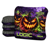Neon Jack - Halloween Cornhole Bags - Multiple Bag Series - Set of 4