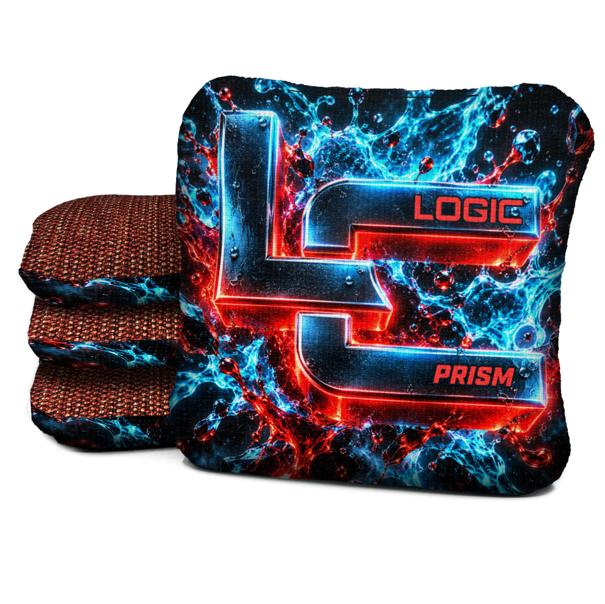 Chrome Splash - Cornhole Bags - Multiple Series - Set of 4