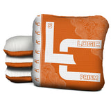 Contour Orange Cornhole Bags - Multiple Series - Set of 4