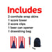 Pennant Cornhole Boards Wraps (Set of 2)