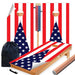 Pennant Cornhole Boards Wraps (Set of 2)