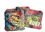 Ruby Mini Cornhole Bags (Lion Pride)