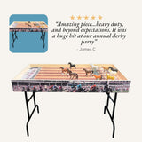 Jumbo Horse Race Game – Turf Theme with Printed Rails